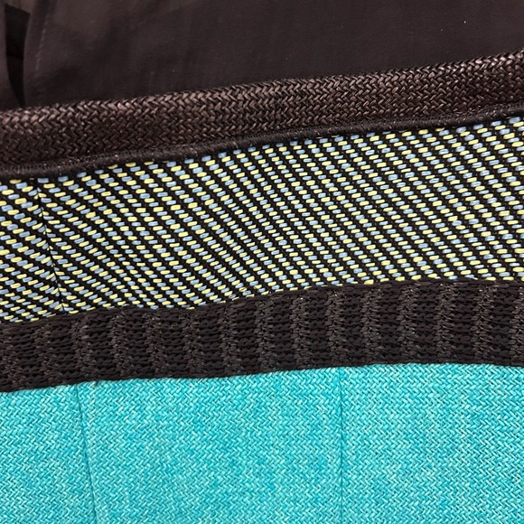 Missoni Teal and Black Dress with Black Illusion Neckline, Sz S - Picture 6 of 8